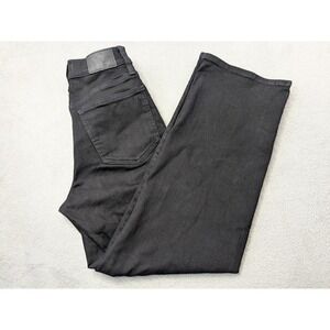 Madewell Women’s Black The Perfect Vintage Wide Leg Jeans, High Rise, Size 26